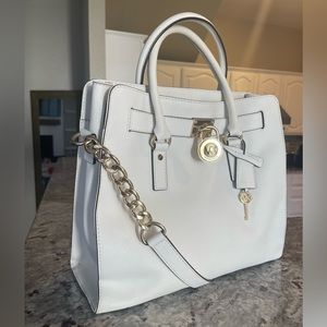 Michael Kors Large Leather Hamilton Purse
